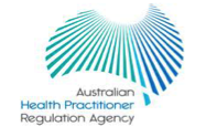 Australian Health Practitioner Regulation Agency