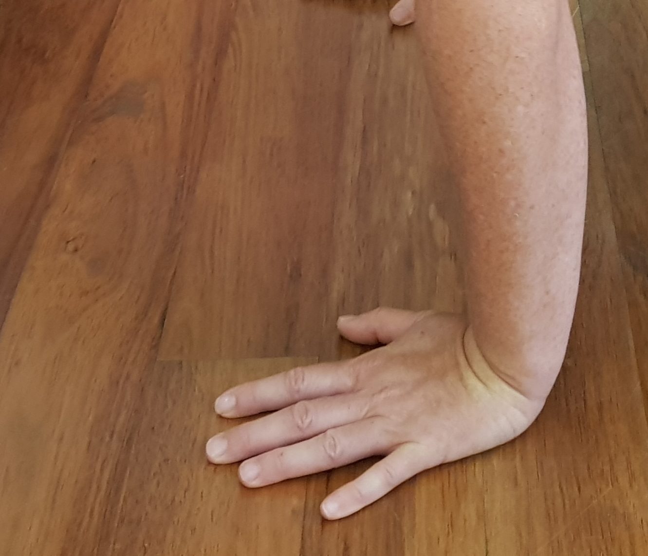 Wrist in compression
